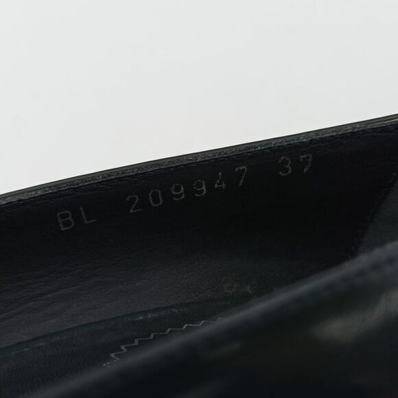 Yves Saint Laurent Yves Saint Laurent Tribe de Heel Black Enamel 209947 Bl - Picture 5 of 9